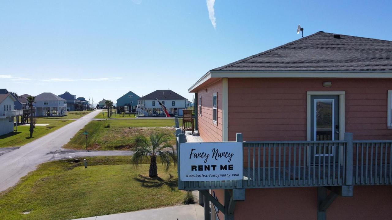 Fancy Nancy 2 Min Walk To Beach, Lyft, Pet-Friendly Bolivar Peninsula Esterno foto